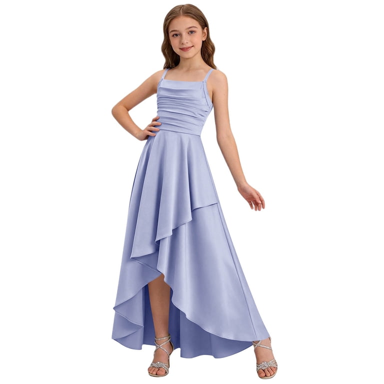 purple asymmetrical prom dress Jovani 39385
