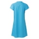 thumbnail image 4 of Vestido midi de lino con cuello en V y manga corta para mujer - Ropa informal de playa - Poliéster y spandex - Tallas S-XXL, 4 of 6