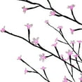 thumbnail image 6 of Northlight Pre-Lit Sakura Cherry Blossom Flower Artificial Tree - 6' - Pink LED Lights, 6 of 8