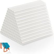 Hot Glue Sticks, 0.28” Diameter x 6” Long, Clear Hot Melt Glue Gun Sticks, 100 Pack
