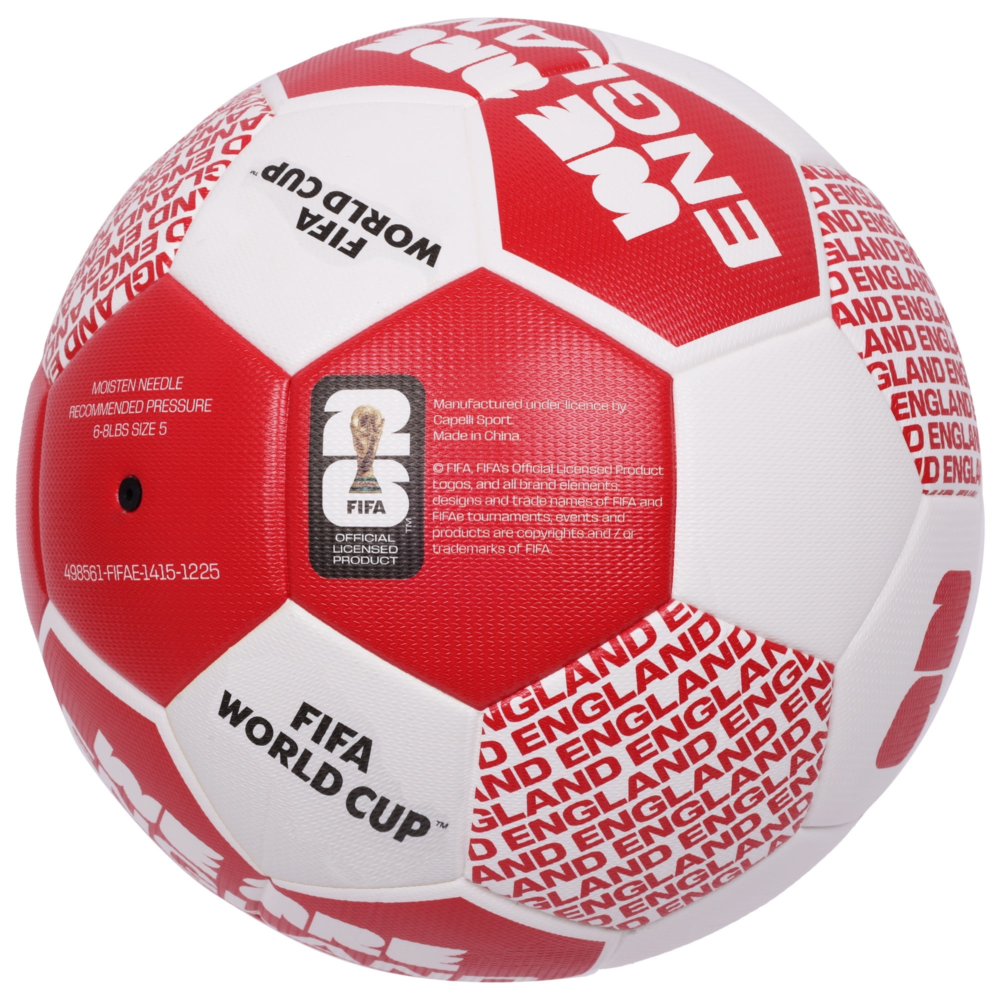 Ballon de soccer thermocollé FIFA World Cup 26™ We Are England Repeat