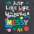 thumbnail image 3 of CafePress - Play Doh Wonderful And Messy Long Sleeve T Shirt - Long Sleeve Dark T-Shirt, 3 of 4