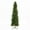 Green, variant on EDX 9ft Pre-lit Snow Flocked Pencil Christmas Tree, Prelighted Artificial Slim Christmas Trees, With 500 Incandescent Lights, 1100 Branch Tips & Foldable Base, For Home, Office, Party Decoration