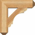 thumbnail image 4 of Ekena Millwork 4"W x 18"D x 26"H Thorton Traditional Rough Sawn Bracket, Douglas Fir, 4 of 4