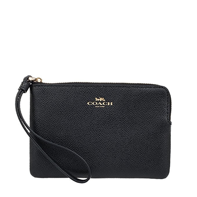 coach wristlet zip