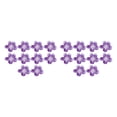 thumbnail image 4 of Billuyoard 10x ramo de flores aspecto realista y durabilidad duradera decoración de boda ecológica púrpura oscuro morado oscuro 2Conjunto, 4 of 6