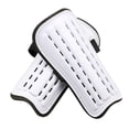 thumbnail image 4 of Espinilleras de fútbol, ​​1 par de espinilleras ligeras y transpirables para adultos. Blanco, 4 of 9