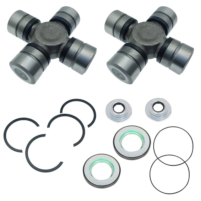 Cars Front Axle Overhaul Kit Seals, O-Rings & Greasable U-Joints for Ford F250/F350 2005-2014 Rugged Use