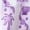 Purple, variant on Women's 2 Piece Pajama Set Button Down Short Sleeve Shorts Sleepwear Tropical Beach Print Loungewear