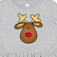 thumbnail image 4 of Inktastic Rudolph the Red Nose Reindeer Girls Toddler Dress, 4 of 5