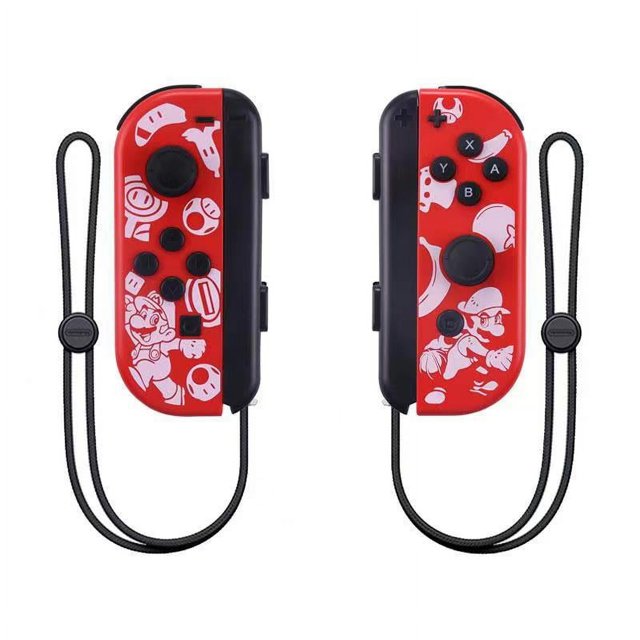 Nintendo Switch Joy Con Controller Neon Wireless Gamepad con correas Joy-Pad, estilo 12