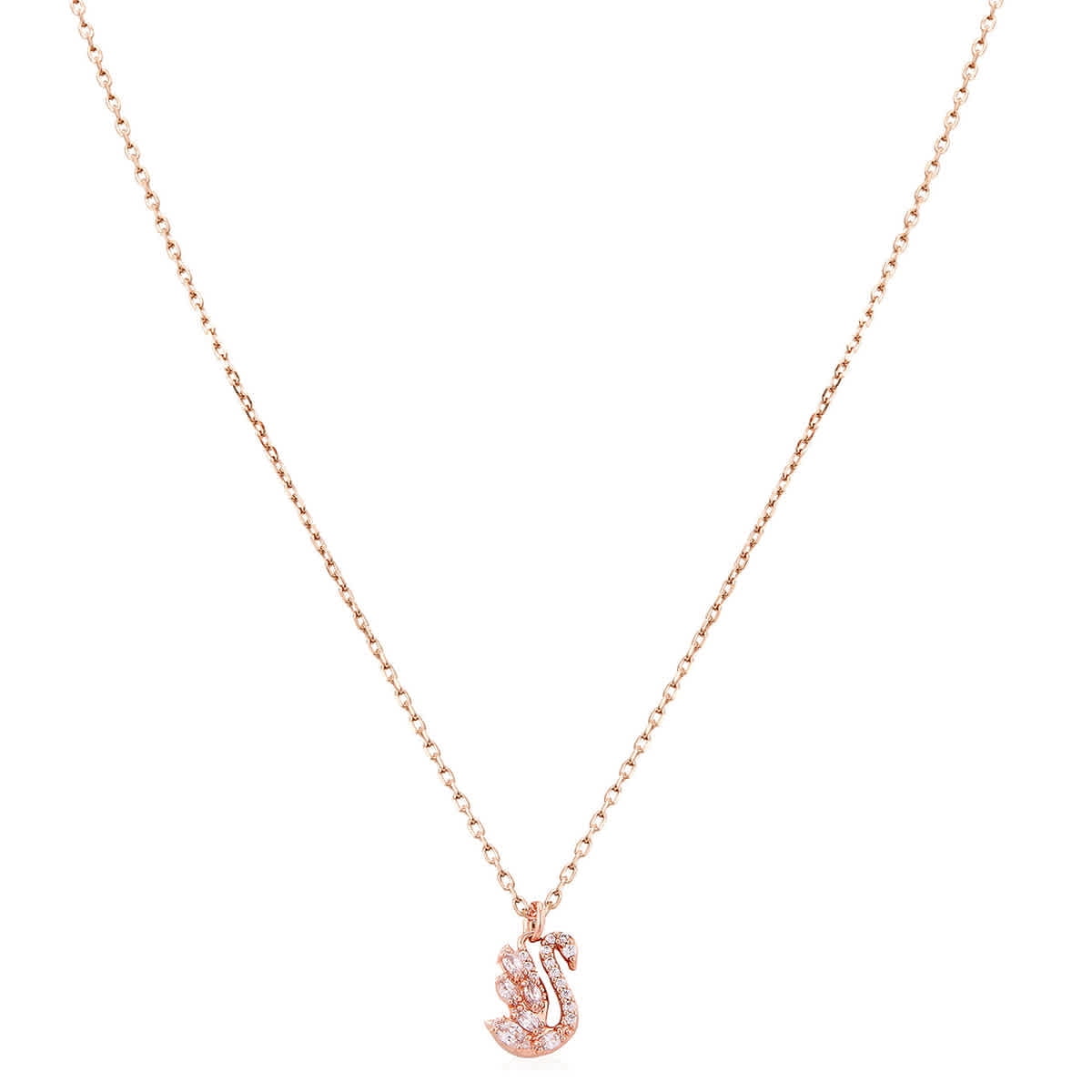 Swarovski Dazzling Swan Y Necklace - Walmart.com