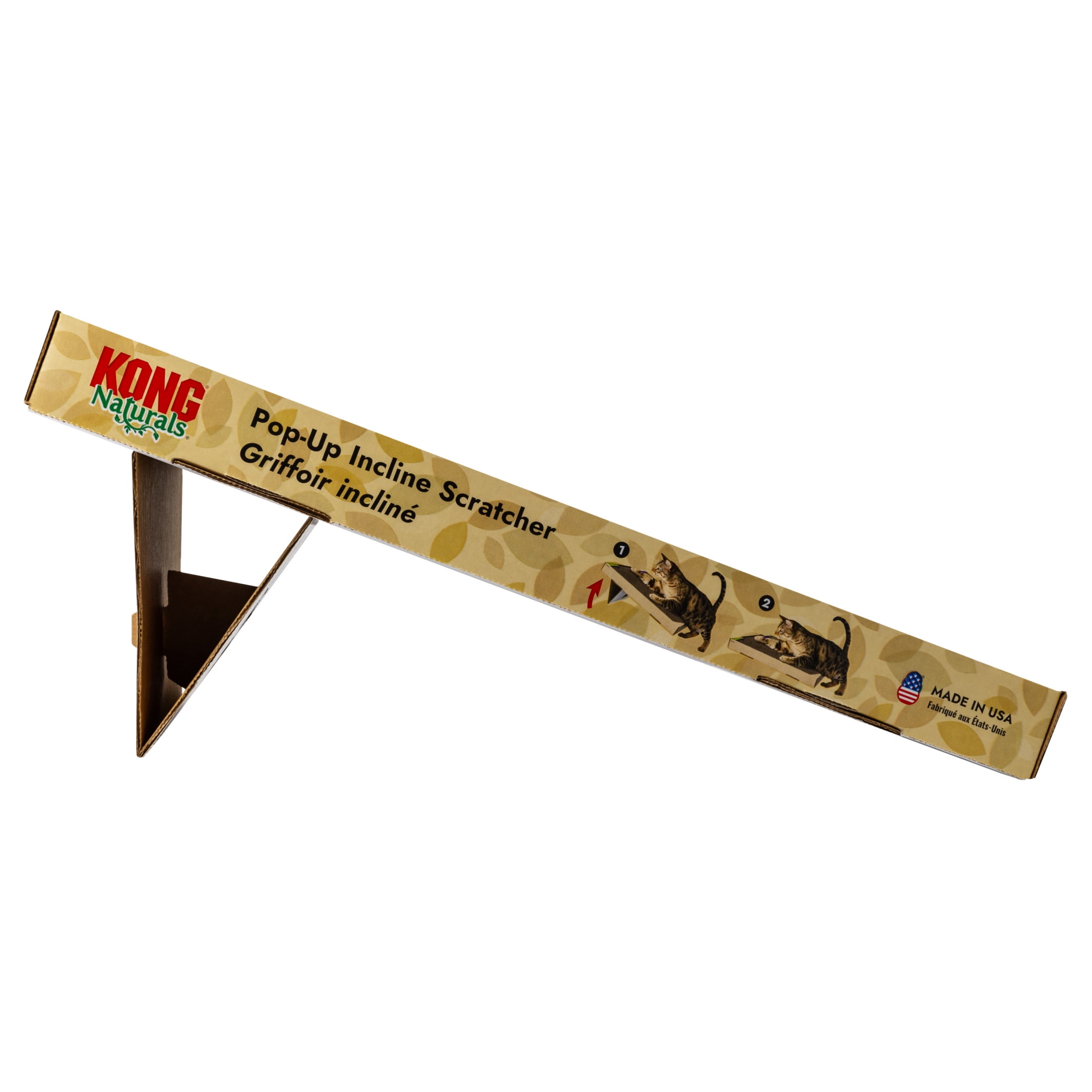 KONG® Naturals Pop-up Incline Cat Scratcher