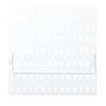 thumbnail image 1 of Shisuyan Pegboard Wall Mount Kitchen Storage Rack White 1 Set 11.0x11.0in, 1 of 9