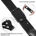 thumbnail image 2 of Women Braided Elastic Belt - Women Stretch Woven Fabric Belt for Jeans it's an essential addition to any wardrobe., 2 of 5