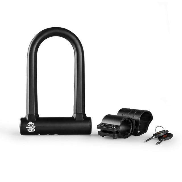 Bike Anti Theft Steel U Lock Heavy Duty Bicycle Lock Combination U Lock Shackle with