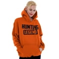 thumbnail image 3 of Hunting Legend Awesome Hunter Unisex Plus Fleece Graphic Hoodie Brisco Brands 2X, 3 of 5