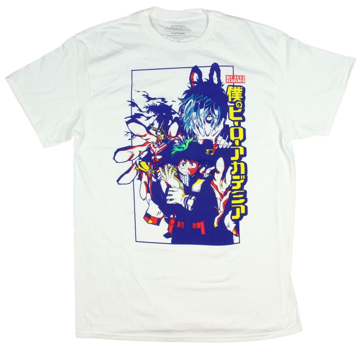 My Hero Academia Shirt Manga Poster Men 