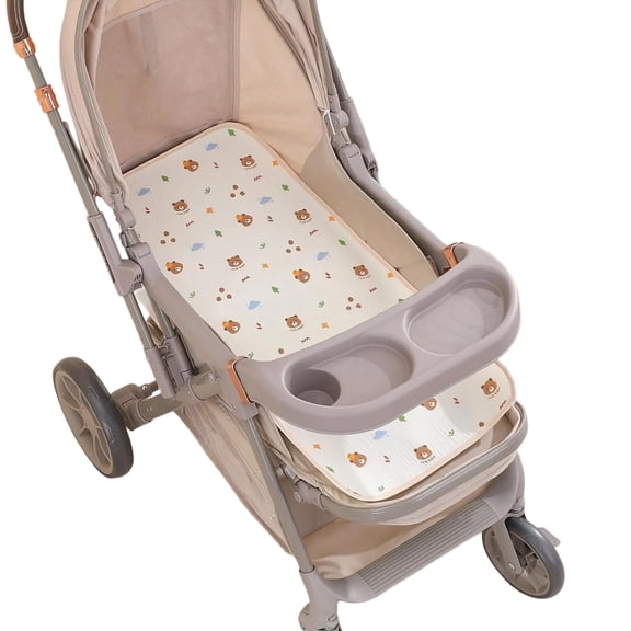 Baby Strollers Seat Cushion Soft and Absorbent Pram Cart Liner for 0 to 3 Years Infants Comfortable Diaper Pad