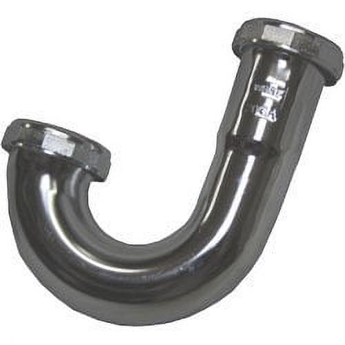 Chrome 1-1/4" J-Bend Tailpiece