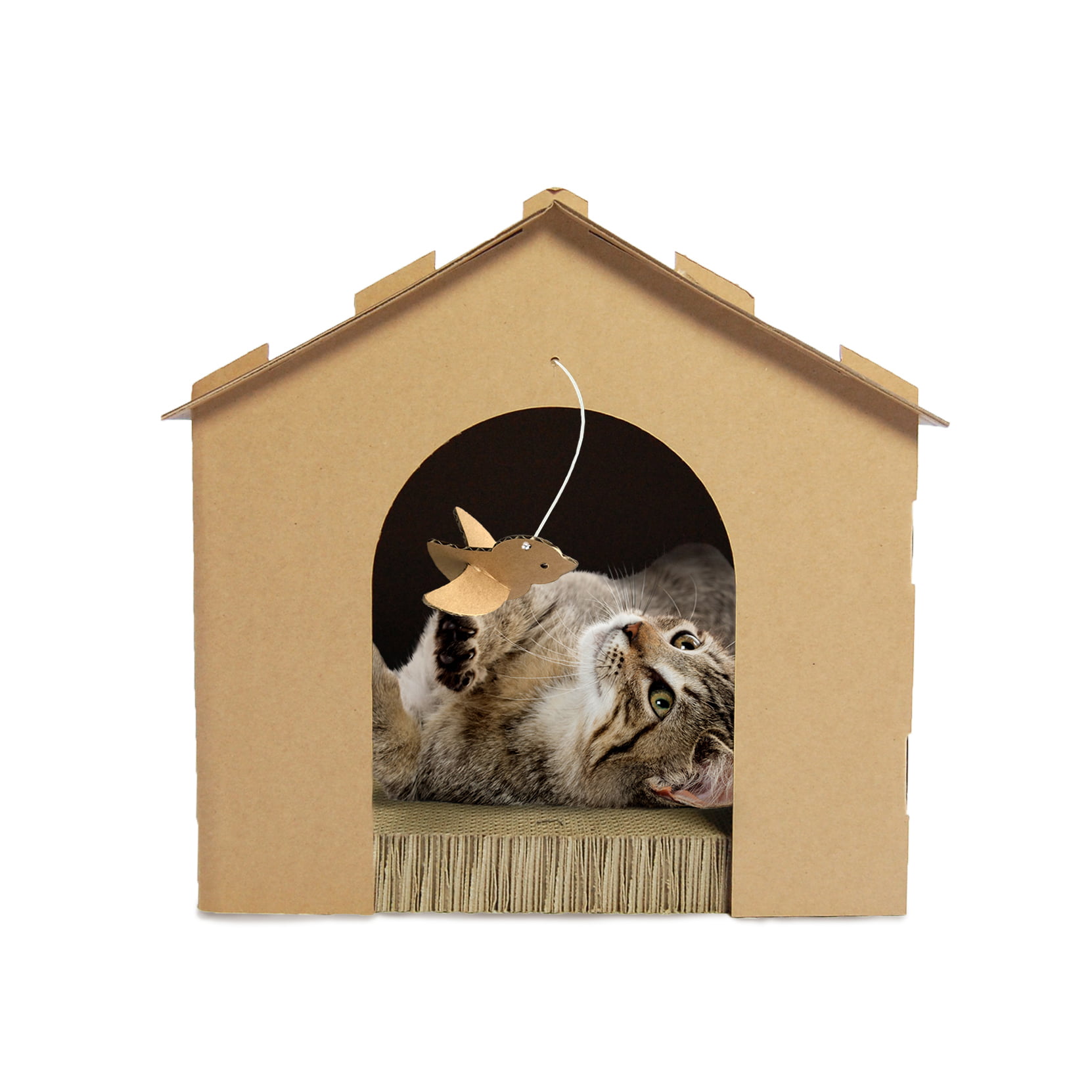 K&H Pet Products Outdoor Cat House, Olive - Walmart.com