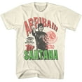 thumbnail image 1 of Powertown Wrestling Santana World Champ Natural Adult T-Shirt M, 1 of 2