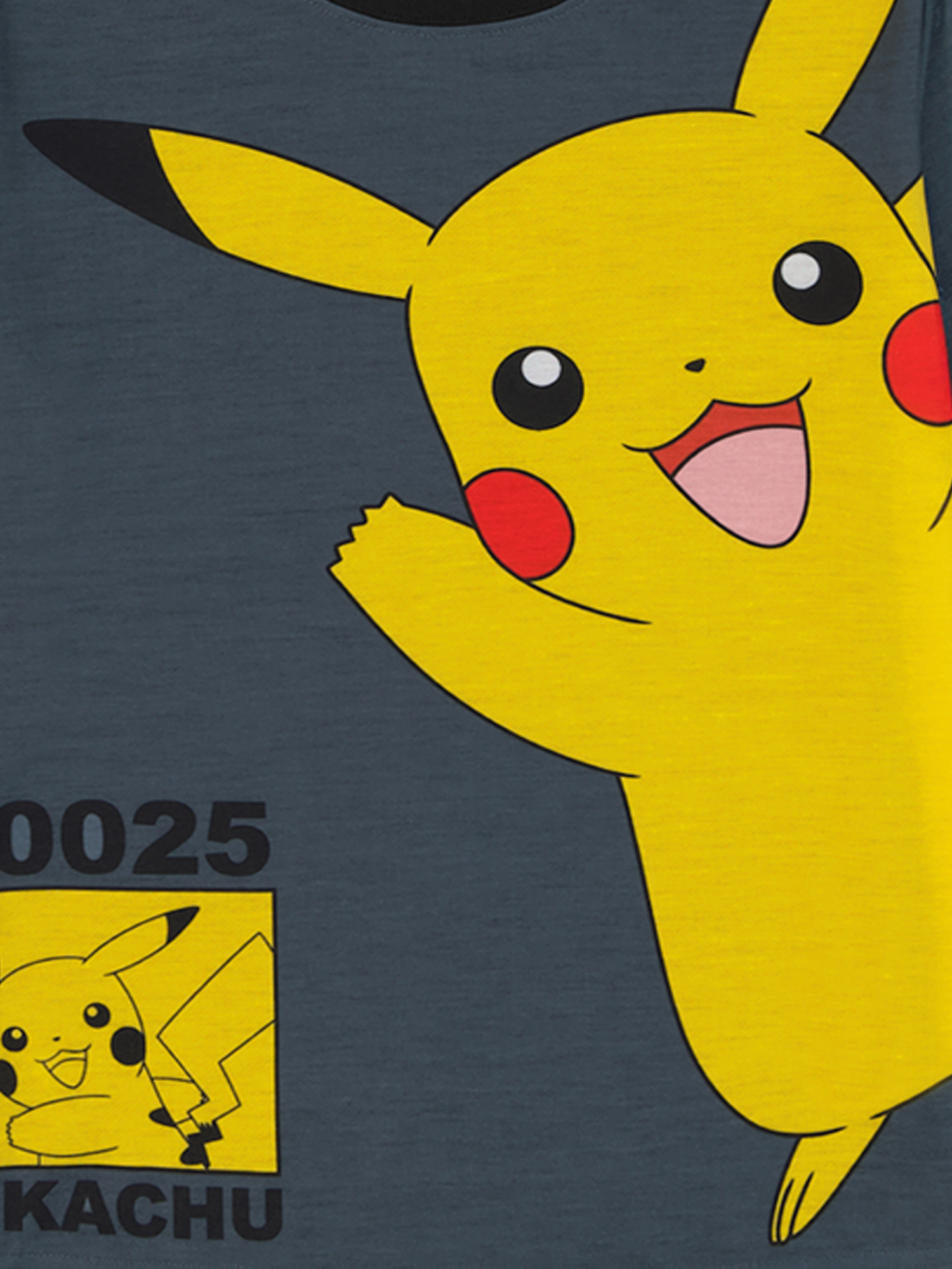 Pokemon Boys Long Sleeve Top and Pants Pajama Set, 2-Piece, Sizes 4-12