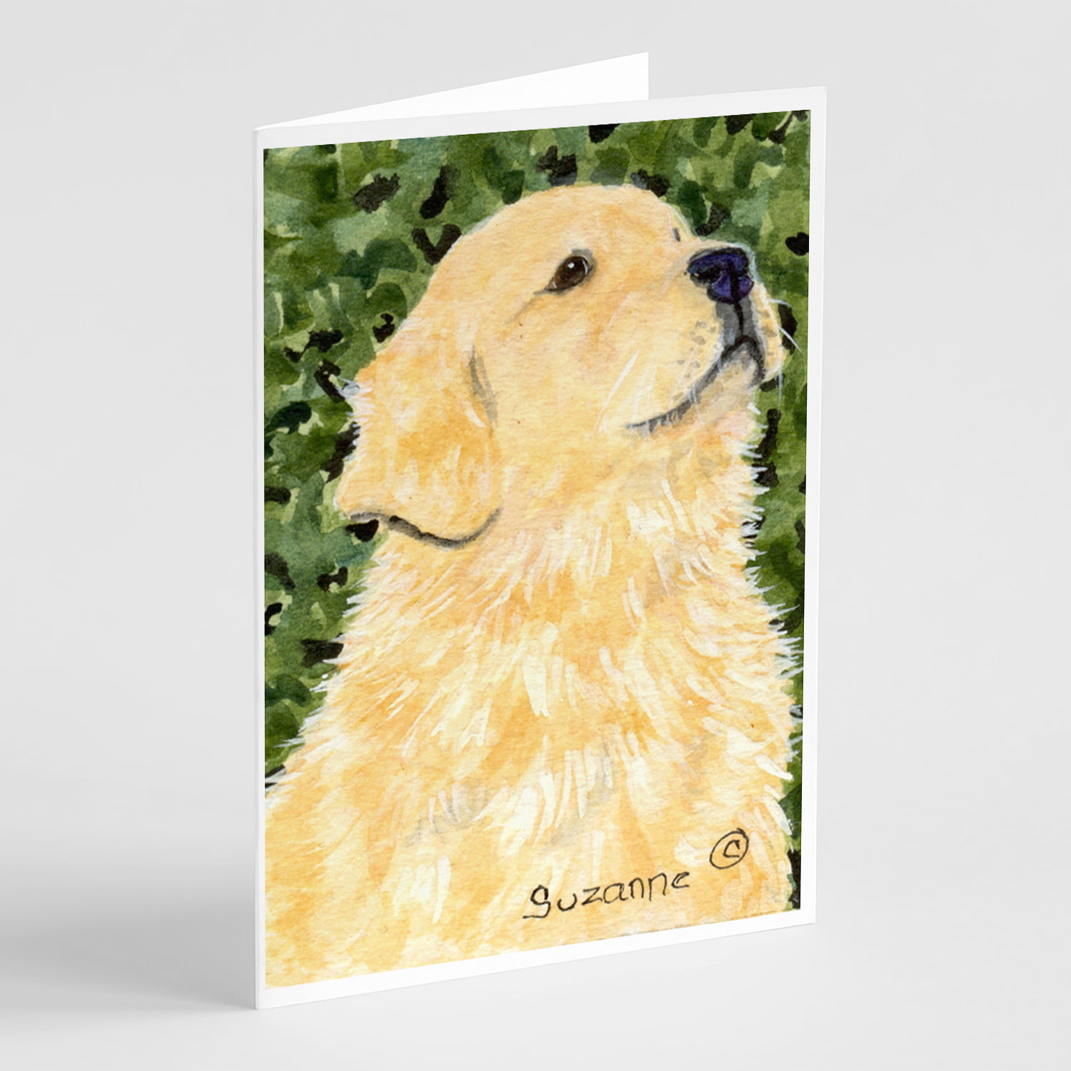 Single Luxury Long Golden Retriever Birthday Card Gift/Present Greeting Dog 