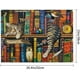 thumbnail image 5 of Divertidos rompecabezas de gatos para adultos y adolescentes, 500 piezas, 20,4 x 15, rompecabezas de madera en desarrollo de Iq cerebral (gato dormido), 5 of 5