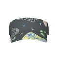 thumbnail image 2 of Kdxio Gamers Print Sun Visor Hat Golf Visor Adjustable Velcro Outdoor Sports Cap For Men Women, 2 of 7