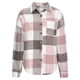 thumbnail image 4 of Puntoco Chaquetas informales con cuello vuelto y estampado a cuadros de manga completa para mujer Puntoco Puntoco-5771, 4 of 5