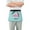 Cartoon Flamingo, variant on Sloth Sleeps with Leaves Server Apron with 3 Pockets Waterproof Waitress Waist Short Apron for Man Woman 12 Inches