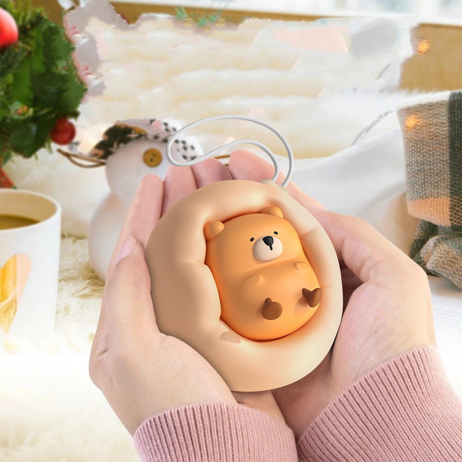 Winter Clearance! Tunhigl Handheld Hand Warmer USB Charging Portable Hand Warmer Delivery Lanyard Warm Hand Winter Gift