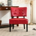 thumbnail image 2 of Blended Leather Accent | Tufted Back, Sunlight Resistant | Library, 2 of 2