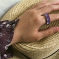 thumbnail image 2 of Exquisite Hand Studded Geometric Rainbow Stone Wedding Jewelry, 2 of 5