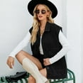 thumbnail image 4 of Zoeecloth Women's Denim Jean Vest Sleeveless Outwear Button Down Denim Jean Vest Waistcoat Jacket S-XL, 4 of 9
