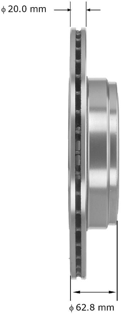 Bendix PRT5885 Premium Brake Rotor