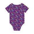 thumbnail image 2 of Rocae Retro 80s Style for Baby Climbing Clothes Soft Baby Romper for Active Infants Comfortable and Breathable Crawling Jumpsuit Unisex Baby Outfit 12 Months, 2 of 8