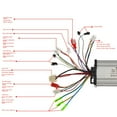thumbnail image 5 of 2X 36V 350W E-Bike Brushless Controller 6 Tube Dual Mode for Electric Bike Scooter Speed Intelligent Dual Motor Part, 5 of 5