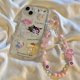 thumbnail image 1 of Sanrio 3D hello kitty kuromi Cinnamoroll con pulsera, funda de teléfono para Iphone 11 12 13 14 Pro Max Mini X Xs Xr 7 8 Plus SE 2020 Fivean unisex, 1 of 2