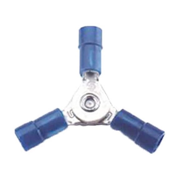 Velvac Splice Connector, 600V, Blue, PK10 056082-10