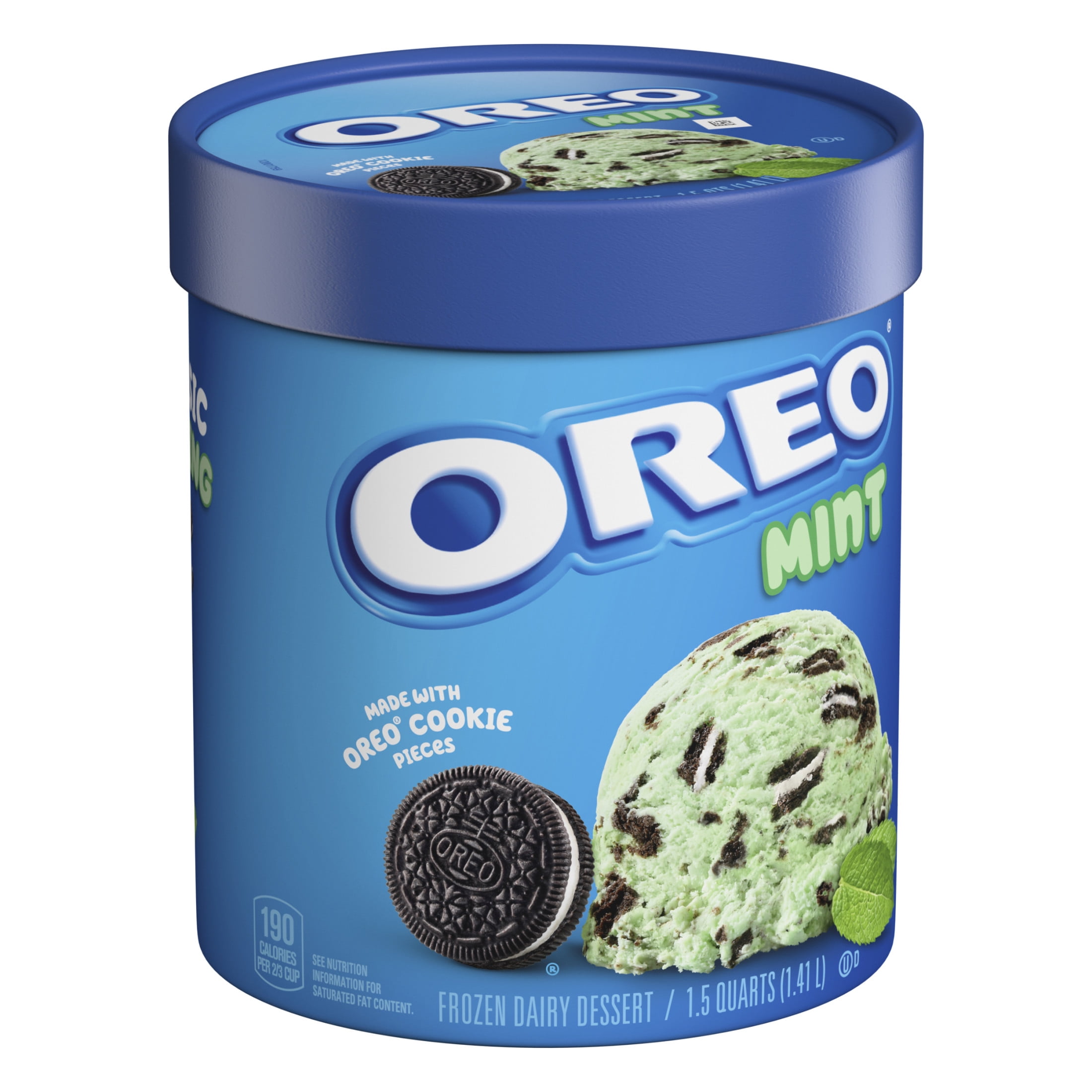 OREO Frozen Dairy Dessert Oreo Mint 1.5qt Container