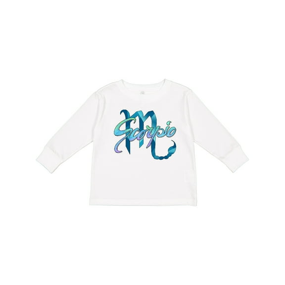 Inktastic Scorpio Zodiac Sign Boys or Girls Long Sleeve Toddler T-Shirt