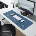 thumbnail image 2 of Long Mouse Pads for Desk,Sun Moon Cloud Star Pattern Desk Mats on Top Of Desks, Desk Mouse Pad Extra Large with 3mm Non-Slip Base and Stitched Edge for Gaming,Office,Work,Home 31.5"x11.8", 2 of 6