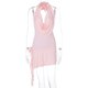 thumbnail image 1 of Estilo de ropa de mujer verano nueva personalidad cuello oscilante encaje flor vestido decorativo mujer, 1 of 6
