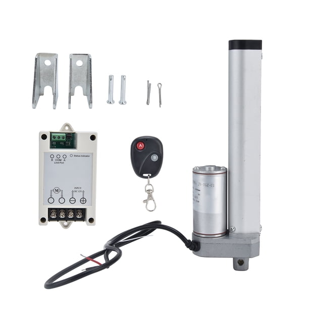 Motor Eléctrico Putter Actuador Lineal Conjunto De Actuador Eléctrico Industrial Actuador Lineal Putter Actuador Lineal Soporte De Montaje Motor Eléctrico Putter Actuador Lineal ANGGREK CC24V