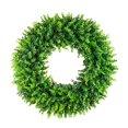 thumbnail image 1 of Puerta delantera Wreath DDHS de madera de boj grande, 60 cm, con resorte artificial, 1 of 8