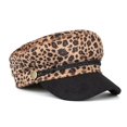 thumbnail image 4 of TAIAOJING Winter Beanie Hats for Men Women Plus Warm Visor Print Leopard Winter Beret Ladies Casual Velvet Baseball Caps, 4 of 7