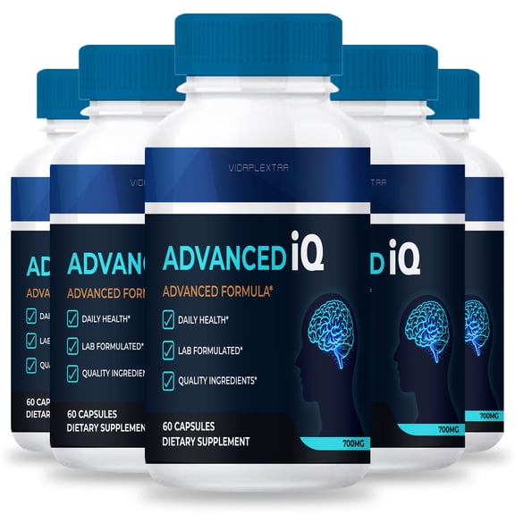 (5 pack) Advanced IQ - Advanced IQ Cognitive Capsules