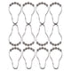 thumbnail image 5 of Bewildely 12 ganchos para cortina de ducha, colgadores decorativos para cortinas de baño, anillos colgantes, accesorios universales para Type2 NO2, 5 of 6
